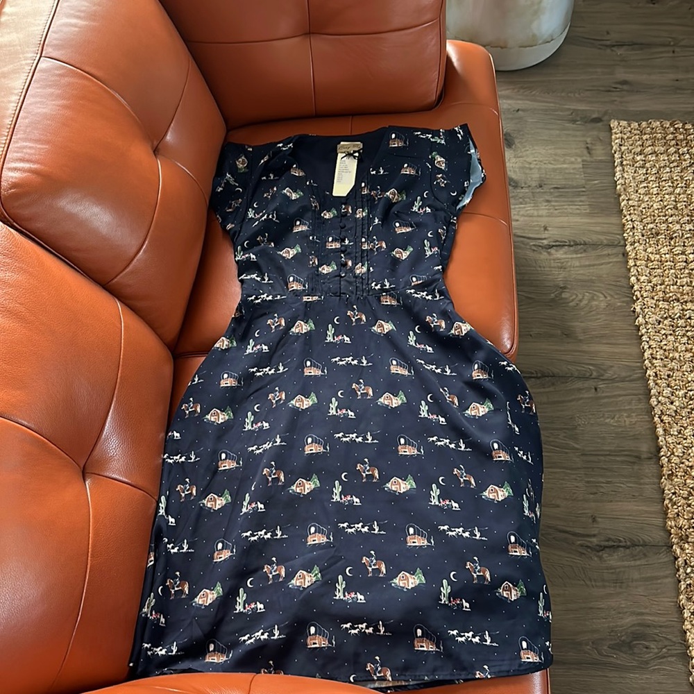 Lindy Bop Western Night Sky dress